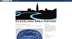 Desktop Screenshot of clevelandareahistory.com