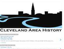 Tablet Screenshot of clevelandareahistory.com